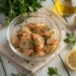 Marinade poulet citronnée avec herbes fraîches