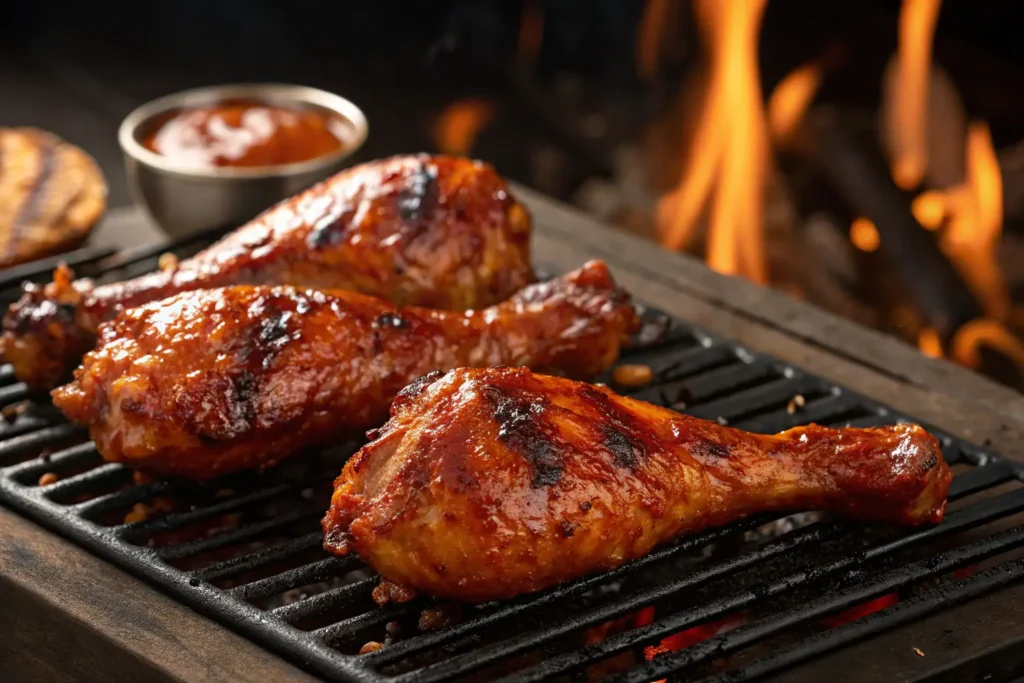 Poulet BBQ mariné au paprika fumé