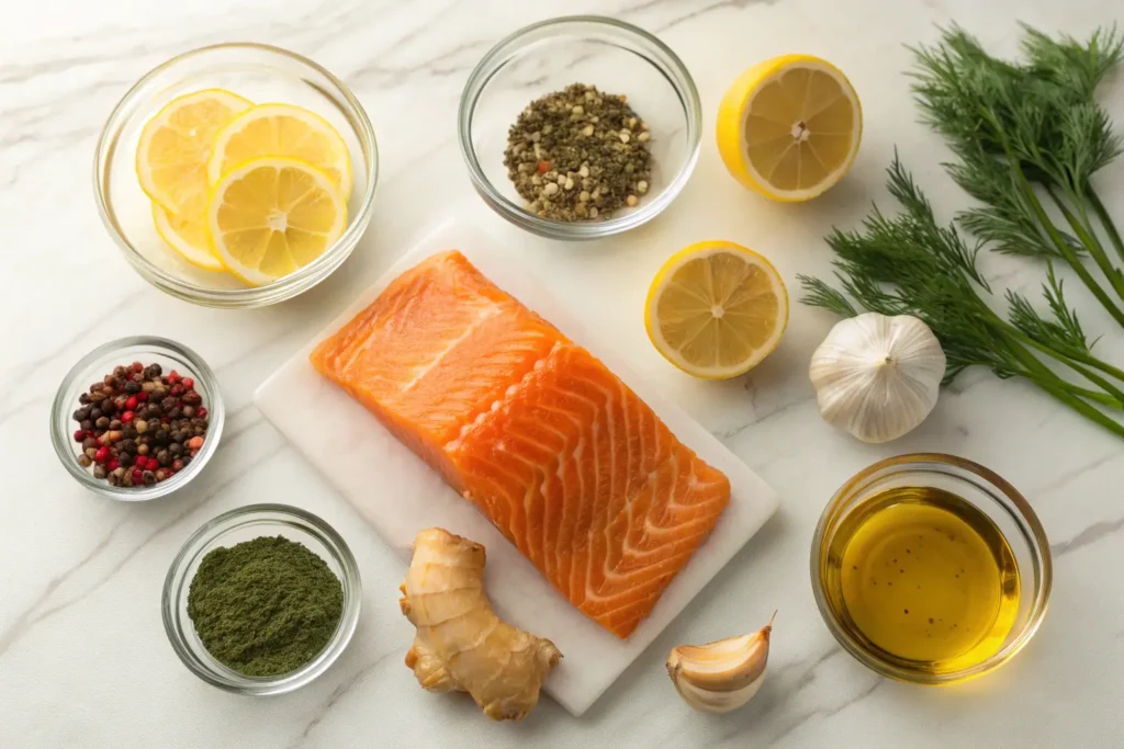 Saumon sauvage et d’élevage : différences de texture et couleur pour la marinade