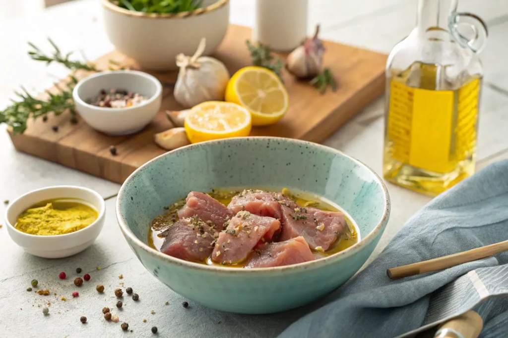 Recette rapide de marinade pour filet de porc